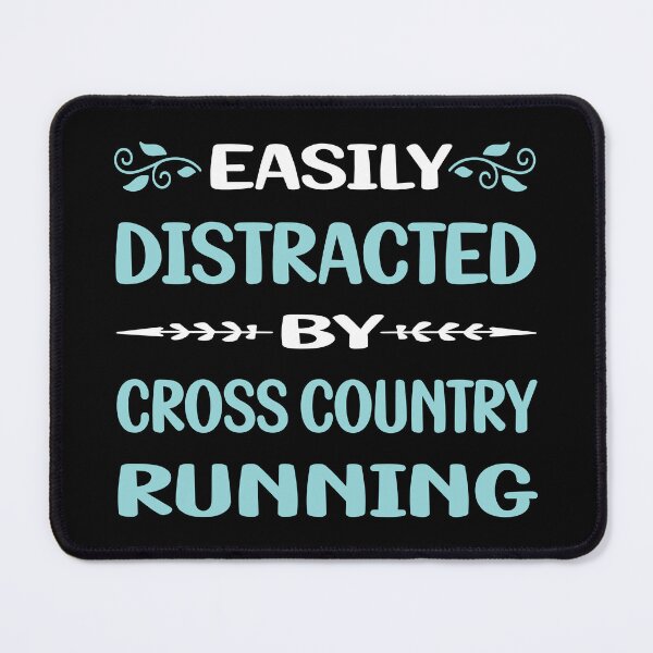 Item preview, Funny Easily Distracted Cross Country Running XC designed and sold by sobonncbskyx.