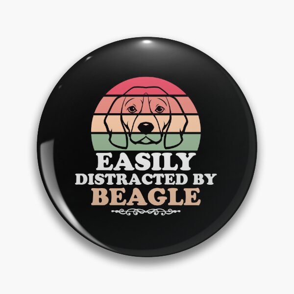 Item preview, Easily Distracted by Beagles - Cool Design Gift Idea For Beagle Lovers designed and sold by charaf19.