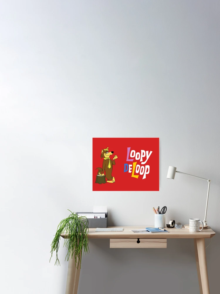 Loopy De Loop, Hanna-Barbera classic cartoon Poster for Sale by  RainbowRetro