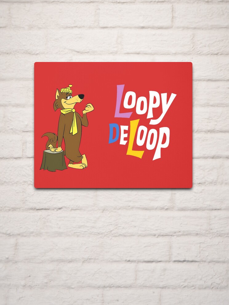 Loopy De Loop, Hanna-Barbera classic cartoon Metal Print for Sale by  RainbowRetro