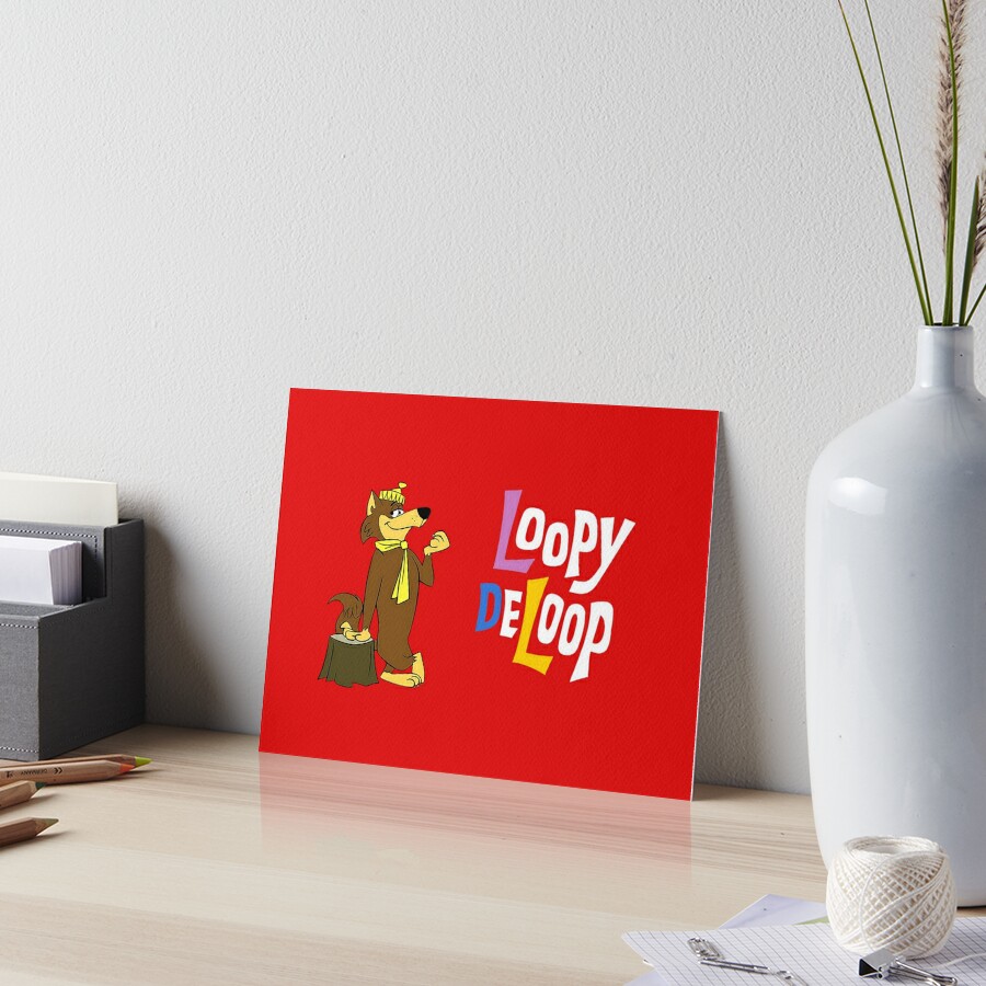 "Loopy De Loop, Hanna-Barbera Classic Cartoon" Art Board Print By ...