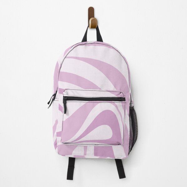 Item preview, New Groove Retro Swirl Abstract Pattern in Pastel Lilac Purple designed and sold by kierkegaard.