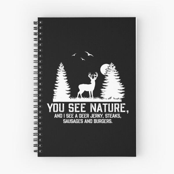 Item preview, You See Nature And I See A Deer Jerky Steaks Sausages And Burgers Funny Hunting Gifts For Hunting Lover designed and sold by BennetJaco.