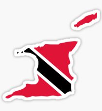 Flag of Trinidad and Tobago Sticker