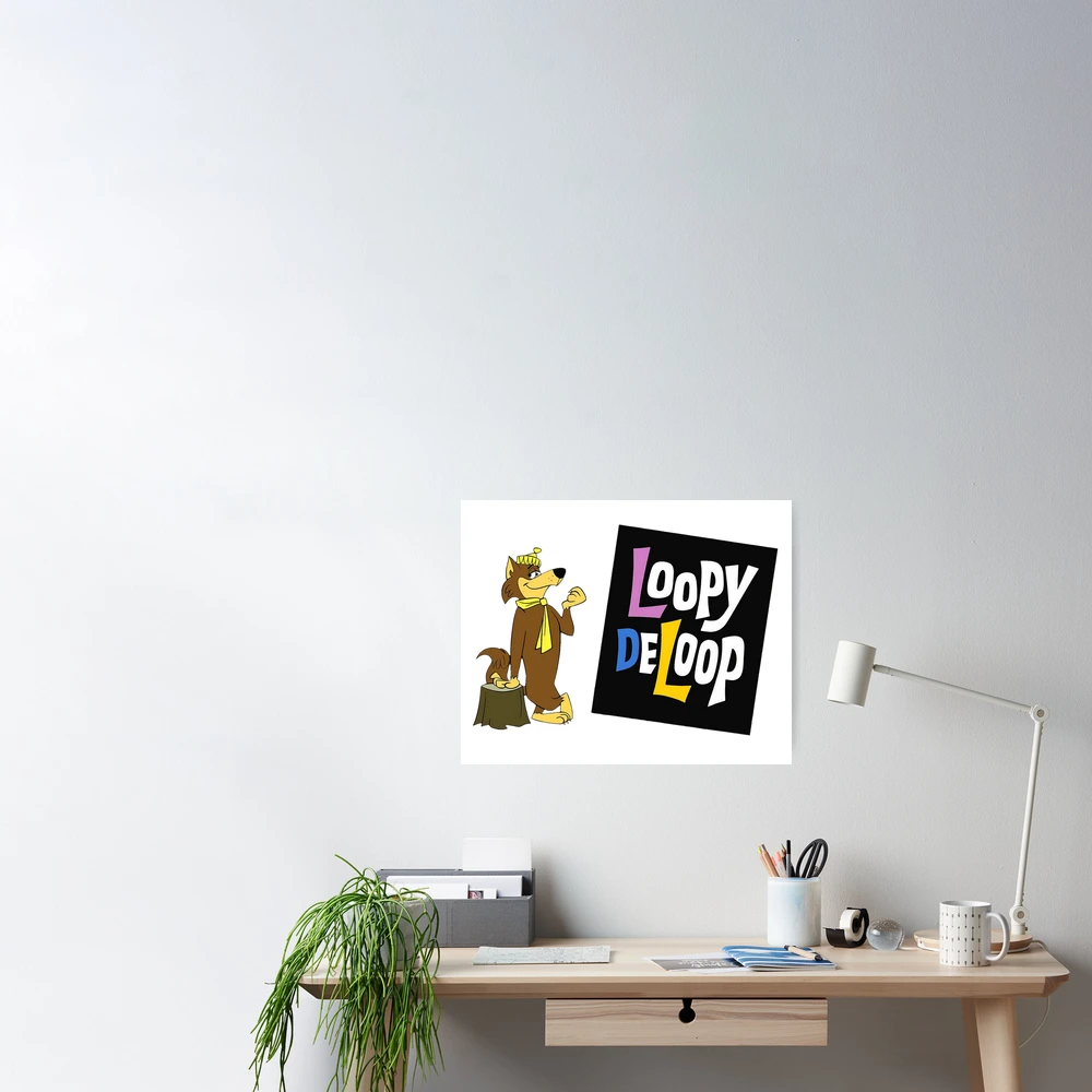 Loopy De Loop, Hanna-Barbera classic cartoon Poster for Sale by  RainbowRetro