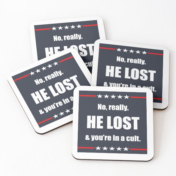 Item preview, No, Really. He Lost and You're in a Cult designed and sold by ToyoTees.