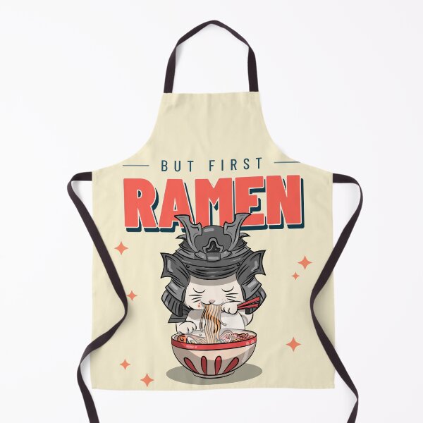Item preview, Cute Cat Eating Ramen Kawaii Adorable Animals Chopsticks Kawaii Cartoon designed and sold by Imakeyouhappy.