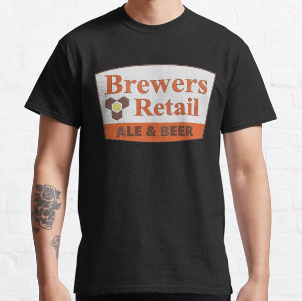 Vintage Brewers Retail embroidered EFFECT apparel. Classic T-Shirt
