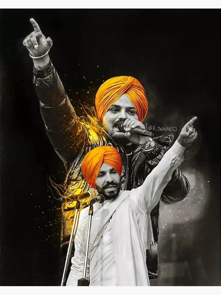 SIDHU MOOSEWALA Greeting Card for Sale by