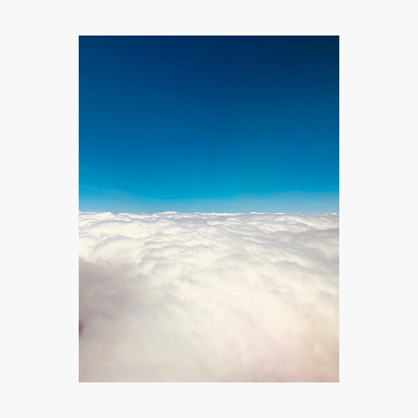 Item preview, en el cielo azul bordeado de nubes designed and sold by gingerbread.