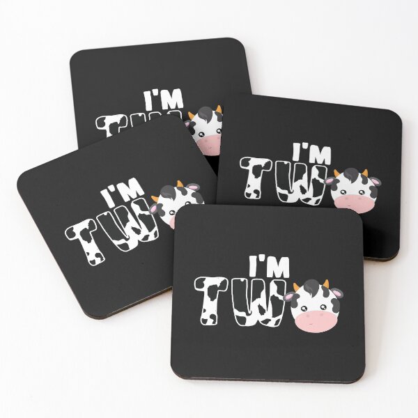 Item preview, I'm Two Age 2 Cow Farm Theme Birthday Gift 2 Yrs Old designed and sold by MalloWilli.