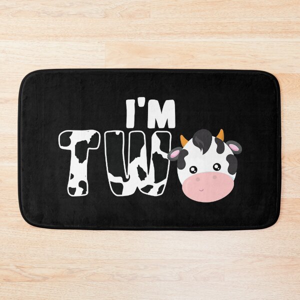 Item preview, I'm Two Age 2 Cow Farm Theme Birthday Gift 2 Yrs Old designed and sold by MalloWilli.