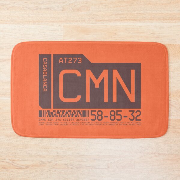 Item preview, Luggage Tag C - CMN Casablanca Morocco designed and sold by VoodooCircus.