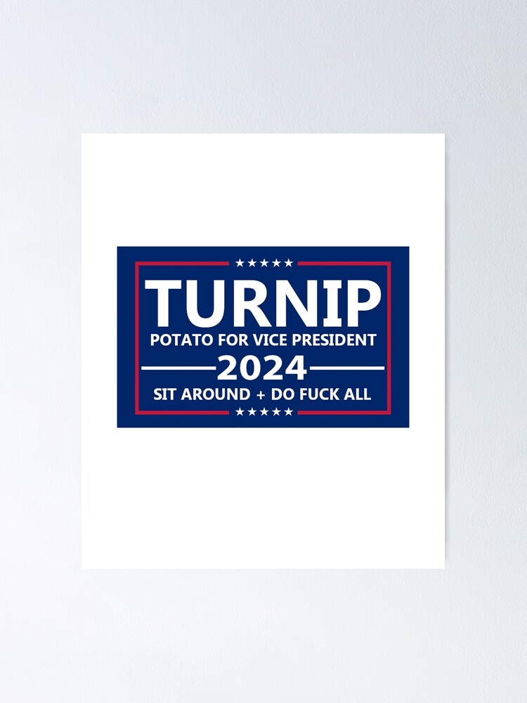 Turnip 2024 Poster For Sale By ToyoTees Redbubble   Fposter,small,wall Texture,product,750x1000 