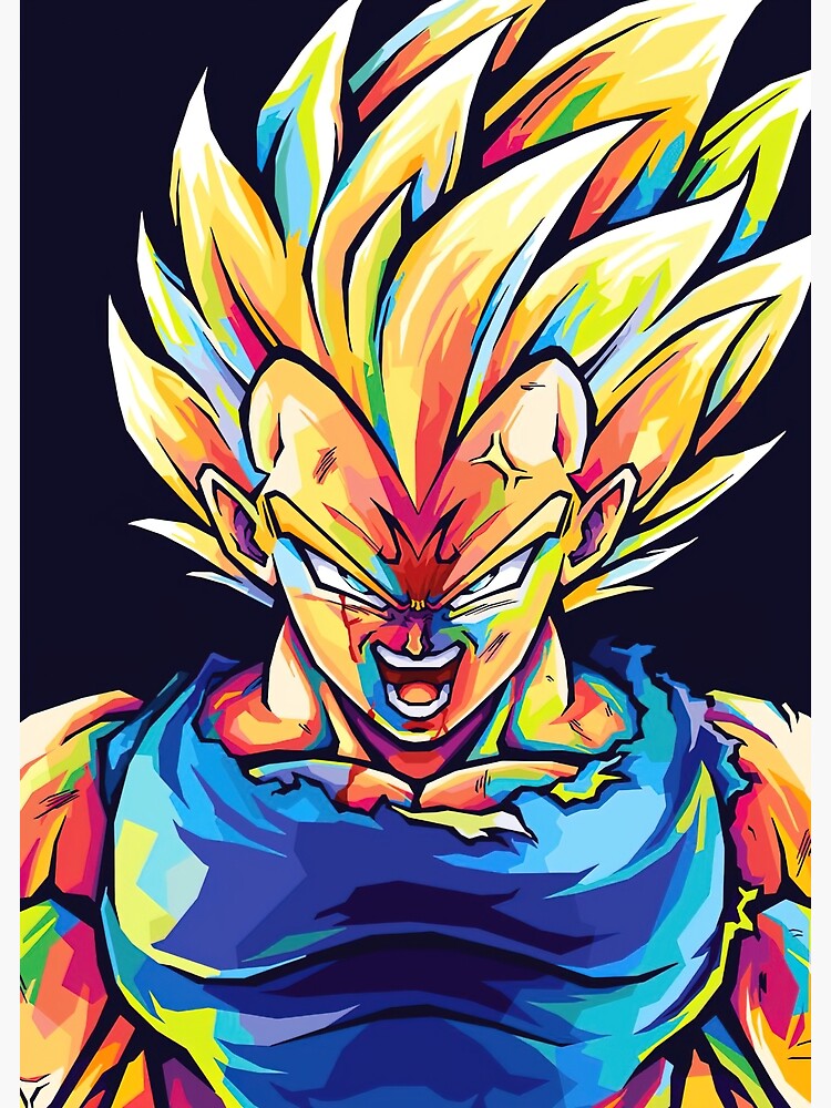 Vegeta Poster For Sale By Davidbenson47 Redbubble 4705