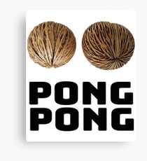 Pong Pong Tree Seeds Canvas Print