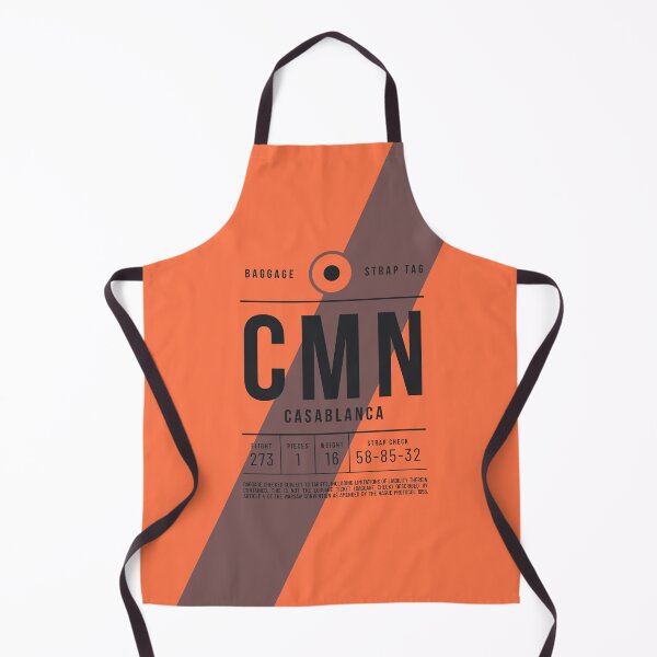 Item preview, Luggage Tag E - CMN Casablanca Morocco designed and sold by VoodooCircus.