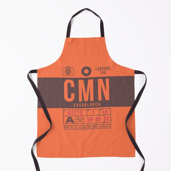 Item preview, Luggage Tag B - CMN Casablanca Morocco designed and sold by VoodooCircus.