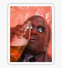 MORPHEUSDRINKINAFORTYINADEATHBASKET Sticker