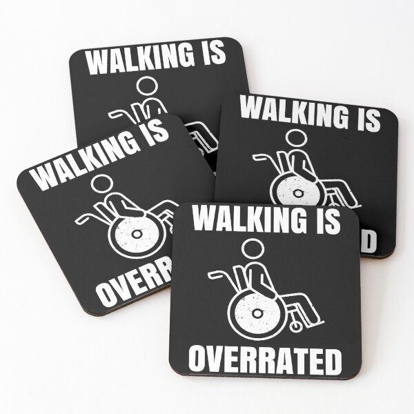 Item preview, Walking Is Overrated Wheelchair Users designed and sold by MooonTees.