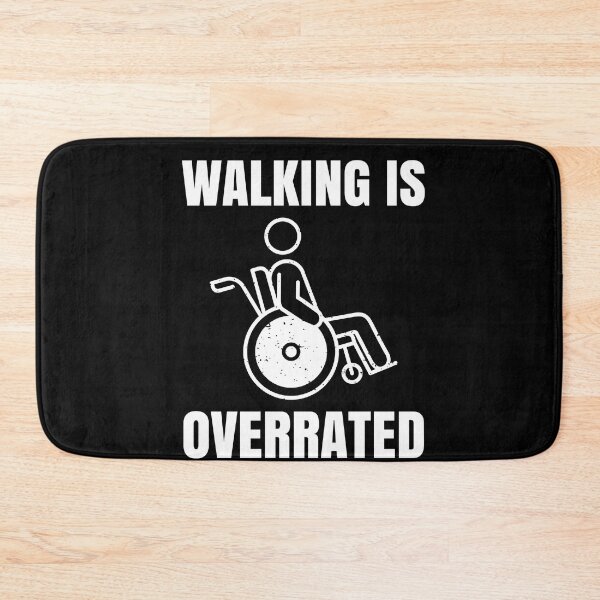 Item preview, Walking Is Overrated Wheelchair Users designed and sold by MooonTees.