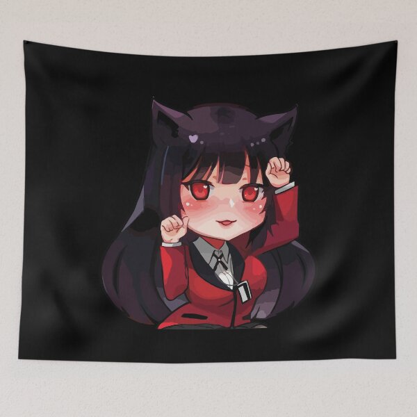 Item preview, Yumeko Jabami Chibi Neko Kawaii designed and sold by MangaMolly.