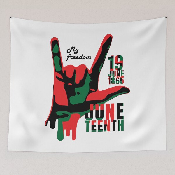 Item preview, JUNETEENTH-03 designed and sold by Cushy Digital.