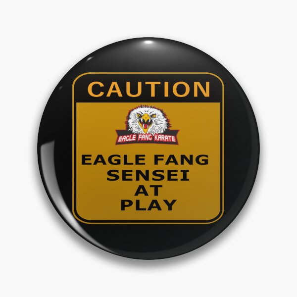 Item preview, Caution Eagle Fang Sensei At Play designed and sold by Amanda Baez.