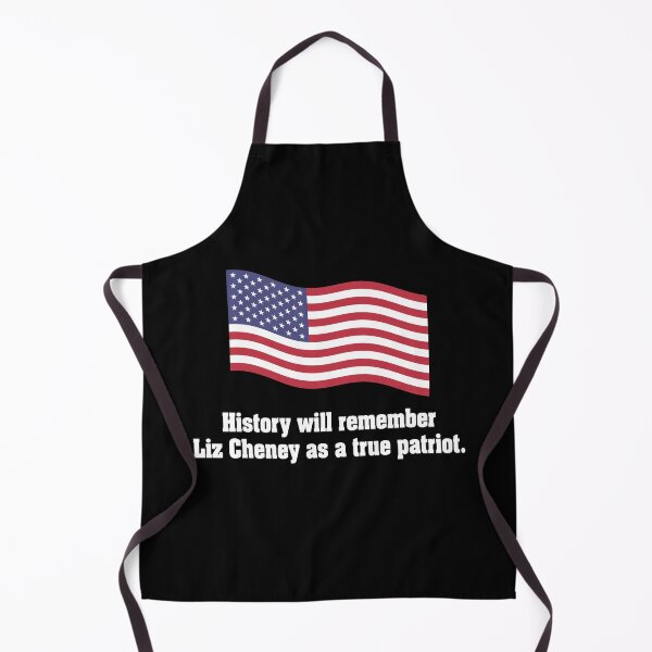 Item preview, Liz Cheney True Patriot Waving American Flag designed and sold by Maljonic.