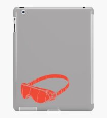 Red Goggles iPad Case/Skin
