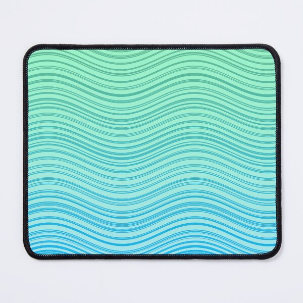 Item preview, blue waves pattern designed and sold by MinEkkoArt.