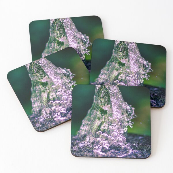 Item preview, Green and Pink Water Art designed and sold by balazsromsics.