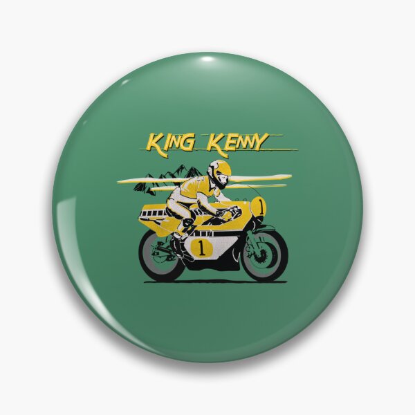 Item preview, The Legendary King Kenny Motorcycle Racer Design by MotorManiac   designed and sold by BKSALELLCS.