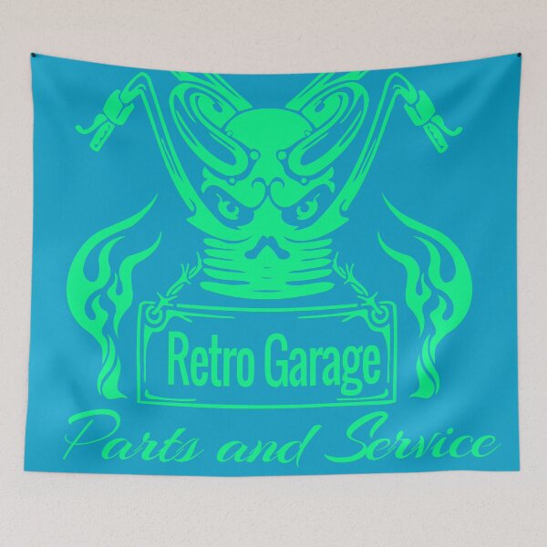 Item preview, Retro Garage designed and sold by boogeyman.