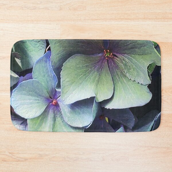 Item preview, Hydrangea Detail-Green-Purlpe-Flower designed and sold by TessAndre.
