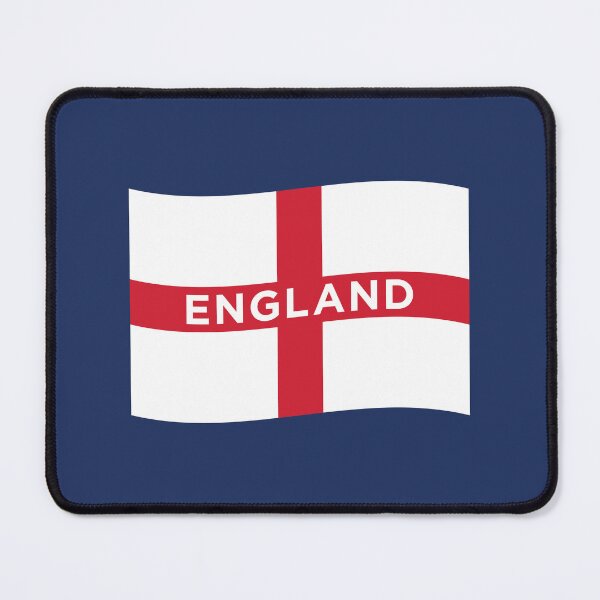Item preview, England Wave Flag With Text (On Blue) designed and sold by STUDIO-72.