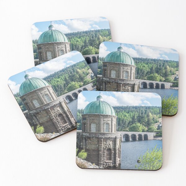 Item preview, The Foel Tower and Garreg Ddu Dam Elan Valley Mid Wales designed and sold by Cameranick.