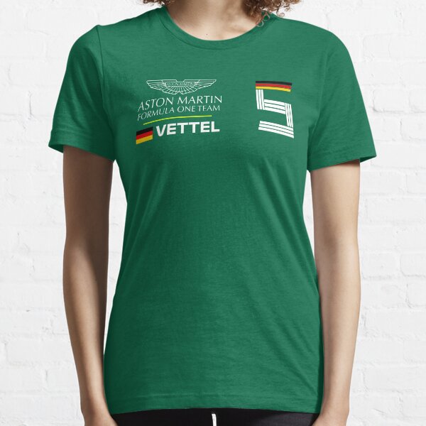 F1 Sebastian Vettel Aston Martin 5 2022 Essential T-Shirt