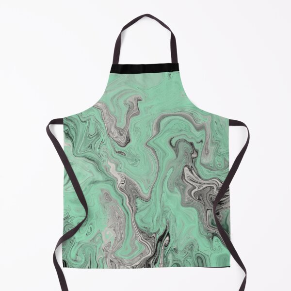 Artikelvorschau, Psychedelische Originalvorlage in Seafoam Green, Black & White entworfen und verkauft von Elizabeth-Banks.