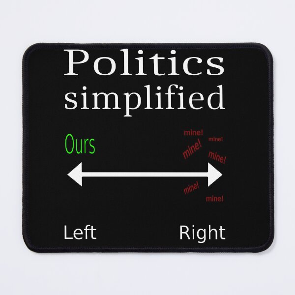 Item preview, Politics simplified designed and sold by CottagePop.