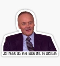 Pegatina La única persona que robó Creed Bratton