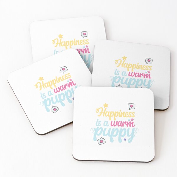Item preview, Happiness is a warm puppy designed and sold by NasMansouri.