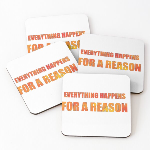 Item preview, Everything Happens for a Reason  designed and sold by DeliveryGeorge.