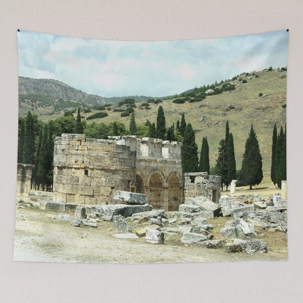 Item preview, Round Towers The Frontinus Gate Hierapolis designed and sold by taiche.