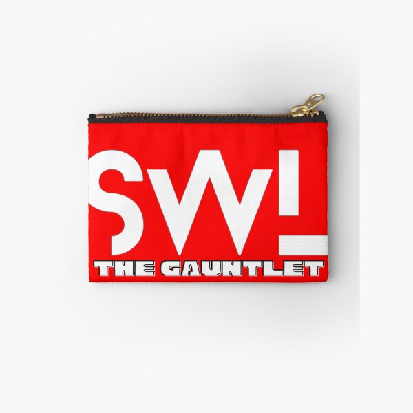 Artikelvorschau, Abonnent Wrestling League Gauntlet Merch – LOGO & TEXT (Klassischer roter Hintergrund) entworfen und verkauft von OutrageousMosh.