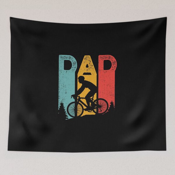 Item preview, Cycling Shirt Cyclist Dad Retro Theme- Or Mountain Bike Bicycle Shirt Gift Sticker designed and sold by marshacryjsy7.