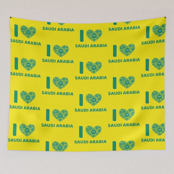 Item preview, I LOVE SAUDI ARABIA designed and sold by CryptoLoverTees.
