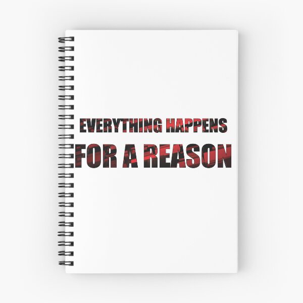 Item preview, Everything Happens Quote  designed and sold by DeliveryGeorge.