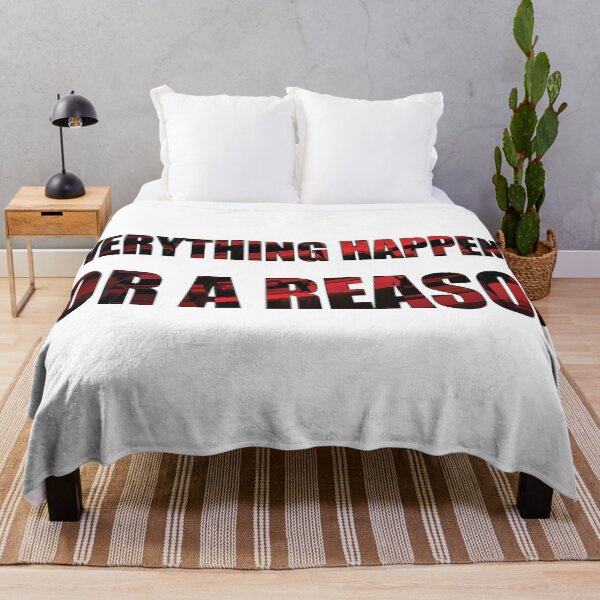 Item preview, Everything Happens Quote  designed and sold by DeliveryGeorge.
