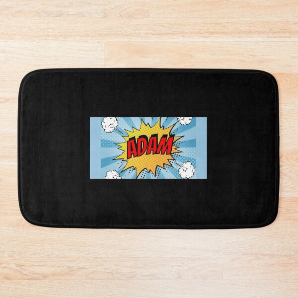 Item preview, Personalised Pop Art Name Adam Mouse Pad designed and sold by saurelmosert.
